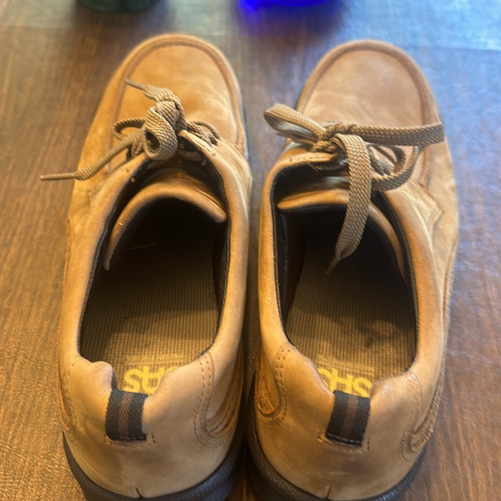SAS Men's Move On Lace Up Brown Sz  9 1/2 Comfort Shoe like new in original box - Picture 3 of 10